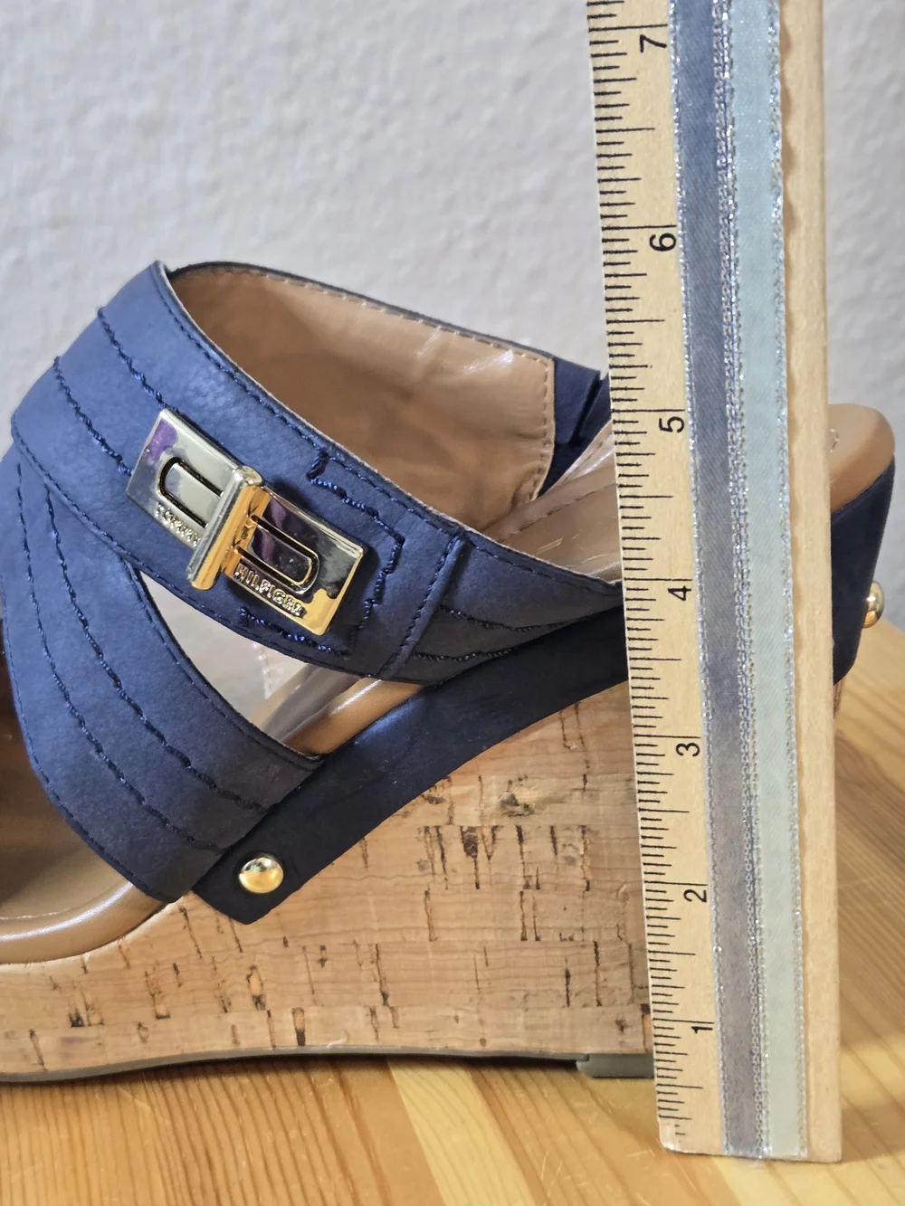 Tommy Hilfiger Mili 2 Cork Wedge Sandals